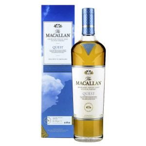 Rượu Macallan Quest là kết quả của sự phối trộn các loại Single Malt Whisky ủ trong 4 loại thùng gỗ sồi riêng biệt