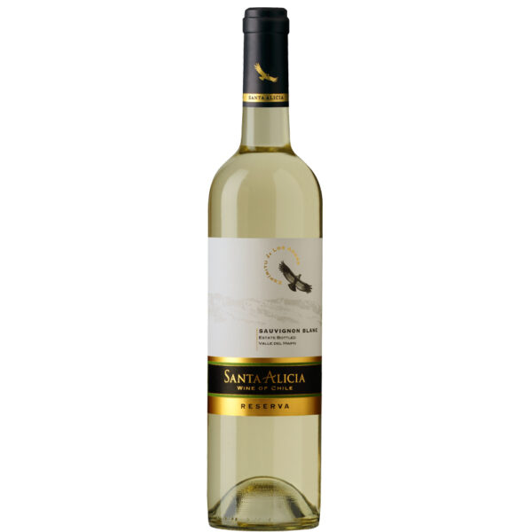 Rượu vang chile santa alicia reserva sauvignon blanc nằm ở thung lũng Maipo.Vườn nho canh tác theo phương pháp truyền thống
