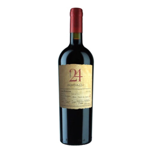 Rượu vang 24 Ochotierras là một trong những chai vang ngon sản xuất với số lượng hạn chế và được làm hoàn toàn thủ công