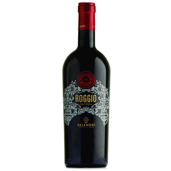 Rượu vang ý Roggio DOC Velenosi được ủ trong thùng gỗ sồi của Pháp chuyên dành cho những loại vang chất lượng, trong 18 tháng