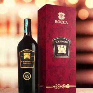 Rượu vang ý Torri doro Susumaniello là dòng vang làm nên thương hiệu của nhà rượu Rocca biệt danh “The farmily’s choice”.