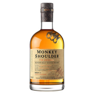 rượu monkey shoulder là chai Blended Malt duy nhất của William Grant & Sons được trộn từ những loại whisky đình đám