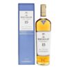 Rượu macallan 15 triple cask là rượu trưởng thành qua 3 giai đoạn trong 3 loại thùng Tono làm bằng gỗ Sồi khác nhau