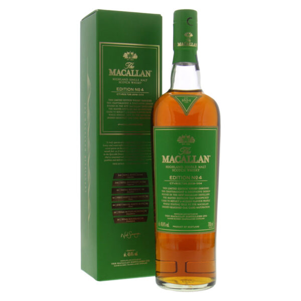 Rượu macallan edition no 4 là phiên bản thứ tư trong dòng sản phẩm hàng năm đổi mới này. Tôn vinh di sản The Macallan