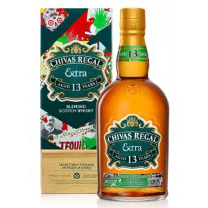 rượu chivas 13 Extra Tequila Casks được ủ trong thùng gỗ sồi đã từng ủ Tequila để tạo ra hương vị độc đáo cho rượu