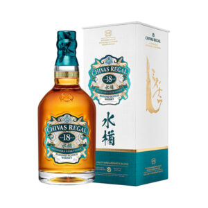 rượu chivas 18 mizunara cask finish là sự pha trộn tuyệt vời rượu whisky từ các nhà máy chưng cất tốt nhất Scotland