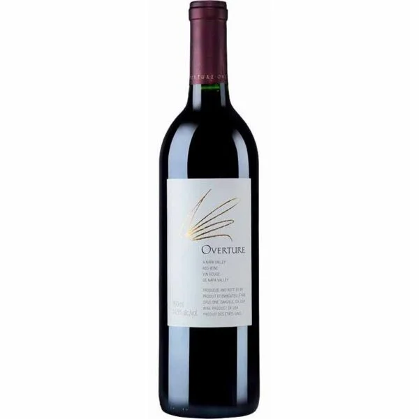 Overture phản ánh nghệ thuật của nhà rượu Opus One bằng cách thể hiện tài năng pha trộn năm giống nho Bordeaux truyền thống