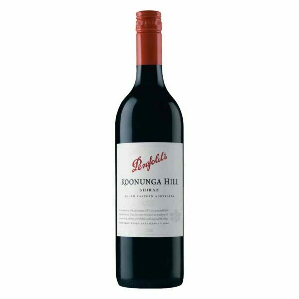 Rượu vang Penfolds Koonunga Hill Shiraz là một sự pha trộn đa vùng của Shiraz từ khắp các vùng trồng nho cao cấp của Nam Úc.