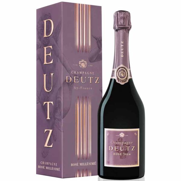 Rượu Champagne Deutz Rose Vintage thể hiện hoàn hảo phong cách trực tiếp và thanh lịch là một quán rượu đẹp mê hồn của nhà Champagne Deutz