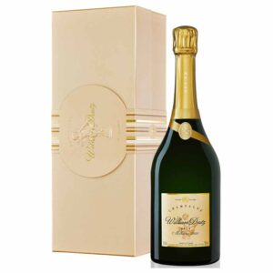 Rượu Champagne William Deutz sau 12 năm vụ thu hoạch nhận được sự đồng ý của Michel Davesne chủ hầm rượu và chủ tịch Fabrice Rosset