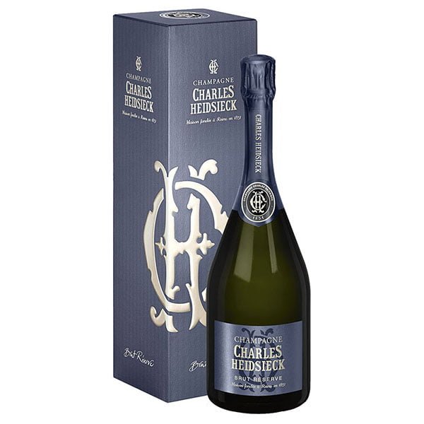 Rượu Champagne Charles Heidsieck Brut Reserve là ngôi nhà thể hiện được nét tinh hoa trong phong cách của nhà rượu Champagne Charles Heidsieck