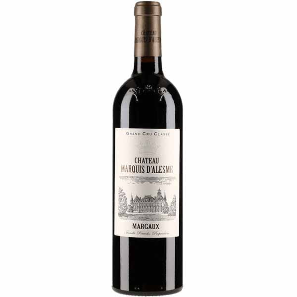 Rượu vang pháp Chateau Marquis d'Alesme Becker là nhà rượu tại Margaux Bordeaux Pháp. Rượu được được xếp vào một trong mười bốn Troisièmes Crus (hạng 3)