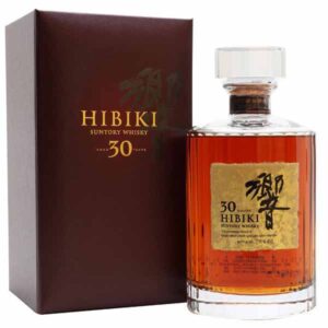 Rượu Hibiki 30 năm tuổi là một trong những chai whisky tuyệt vời nhất của Hibiki. Trong tất cả các chai Hibiki, Hibiki 30 Years Old là kem của vụ mùa.