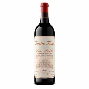 Rượu vang Austin Hope Cabernet Sauvignon sau khi thu hoạch nho, các lô nho chọn lọc được lên men riêng lẻ trong các thùng thép không gỉ trong 10-14 ngày