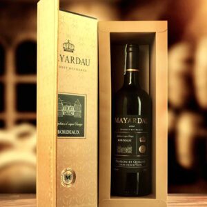 Rượu vang Mayardau được phối trộn từ 3 loại nho đặt trưng của rượu vang pháp vùng Bordeaux: Merlot, Cabernet Sauvignon, Cabernet Franc