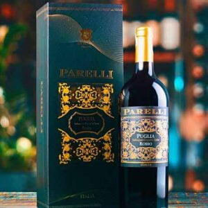 Rượu vang Parelli Puglia IGT Rosso là chai rượu vang đỏ đặt trưng của rượu vang miền nam nước ý Puglia. Rượu có hương trái cây chín , ngọt ngào