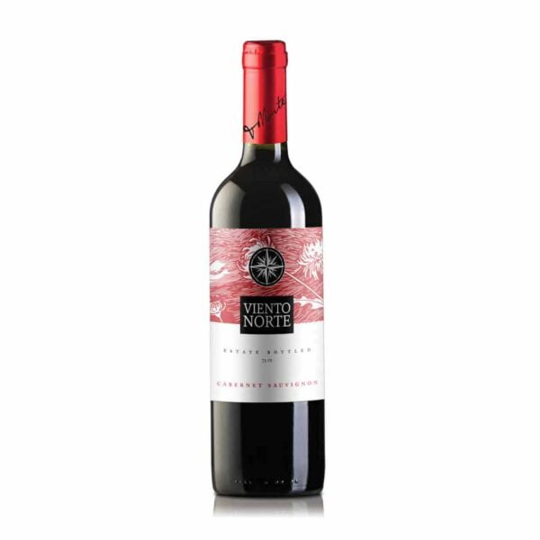 Rượu vang Viento Norte Cabernet Sauvignon là dòng rượu vang chile được sản xuất từ giống nho nổi tiếng Cabernet Sauvignon