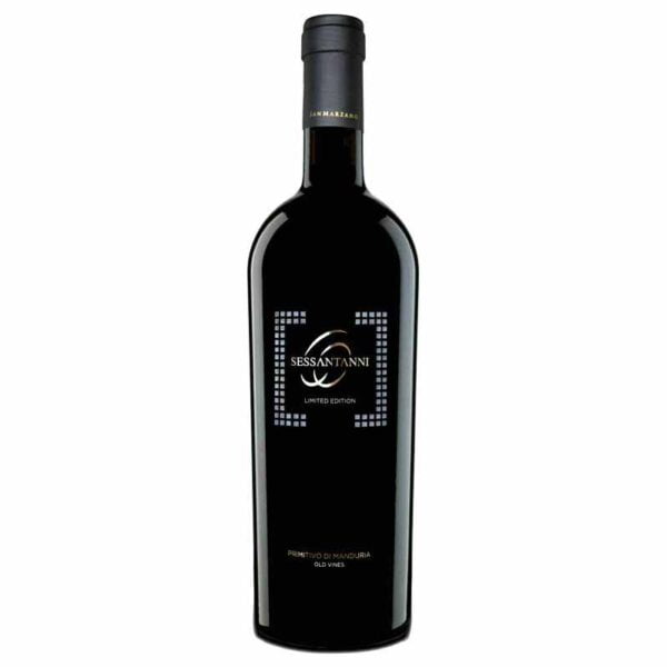 Rượu vang Sessantanni Limited Edition hay còn gọi là vang 60 Sessantanni Primitivo di Manduria DOP Limited Edition được sản xuất từ những cây nho già