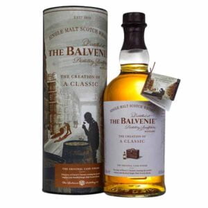 Rượu Balvenie The Creation Of A Classic là loại rượu whisky mạch nha highland tốt nhất của nhà Balvenie. Đó là những từ trên chai The Balvenie Classic
