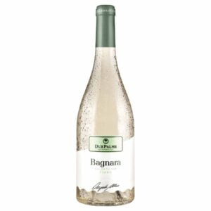 Rượu vang Due Palme Bagnara được làm từ giống nho Fiano của nhà rượu Due Palme. Fiano đến từ giáo xứ Bagnara nằm ở vùng đất đá vôi