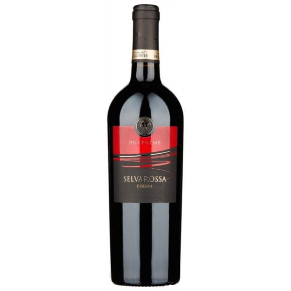 Rượu vang Due Palme Selvarossa Riserva là bông hoa của nhà rượu Due Palme cũng như biểu tượng của sự xuất sắc và trong việc lựa chọn nho Selvarossa