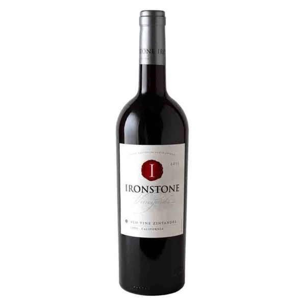 Rượu vang Ironstone Zinfandel có tên đầy đủ là Ironstone Vineyards Old Vine Zinfandel là dòng rượu vang Mỹ được sản xuất chính từ giống nho Zinfandel
