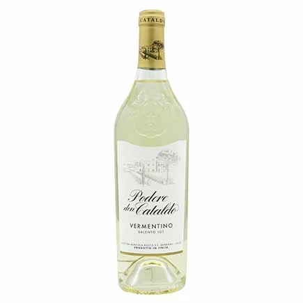 Rượu vang Podere Don Cataldo Vermentino là dòng rượu vang ý sử dụng 100% giống nho Vermentino cấp độ IGT của nhà rượu nổi tiếng Podere Don Cataldo