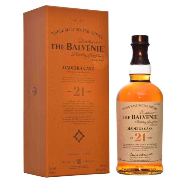 Rượu Balvenie 21 Năm Madeira Cask ✳️✳️✳️ là Single Malt Scotch Whisky kế thừa truyền thống của The Balvenie.