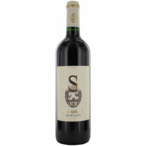 Rượu vang S De Siran Margaux được coi là second wine của rượu vang pháp Château Siran. Đến từ cùng một cao nguyên sỏi đá như Château Siran thuộc Margaux