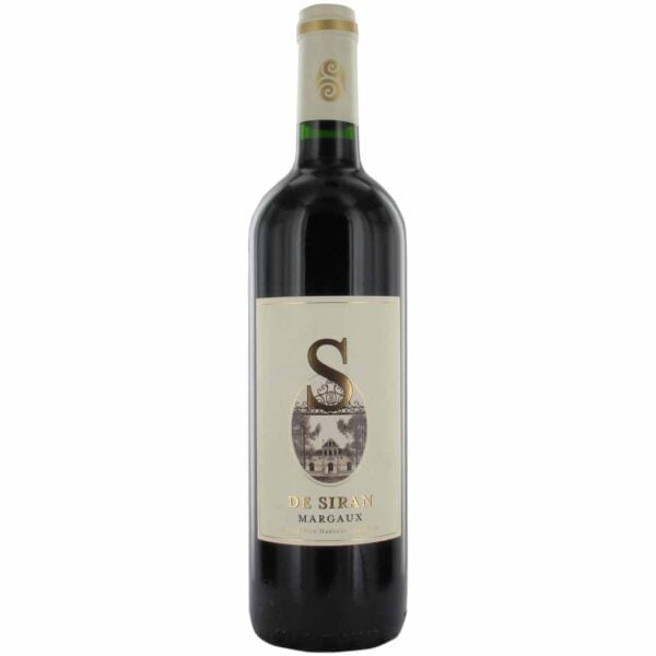 Rượu vang S De Siran Margaux được coi là second wine của rượu vang pháp Château Siran. Đến từ cùng một cao nguyên sỏi đá như Château Siran thuộc Margaux