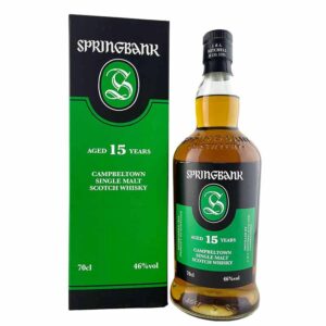 Rượu Springbank 15 Năm giống như một cơn bão tập trung ngoài khơi bờ biển Kintyre, Springbank 15 tuổi của Springbank tối tăm và đáng ngại, nhưng rất ngon