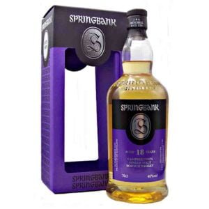 Rượu Springbank 18 Năm đầy uy quyền và là một bộ phim truyền hình cổ điển, tràn đầy sức sống rất đặt trung của nhà Springbank