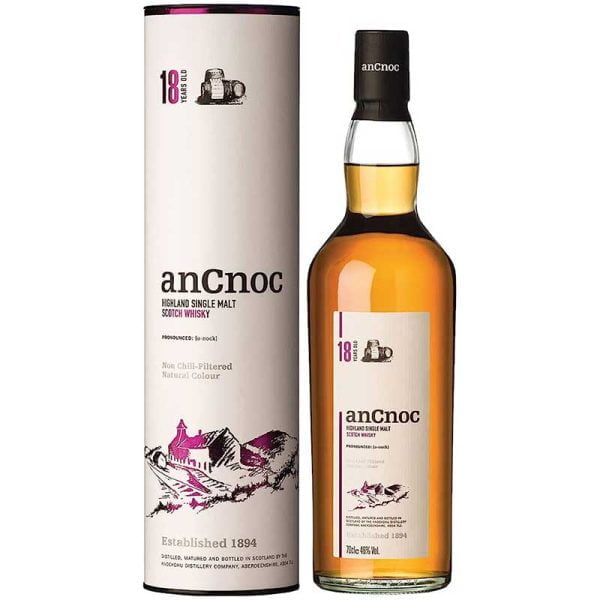 Rượu Ancnoc 18 Năm tuổi