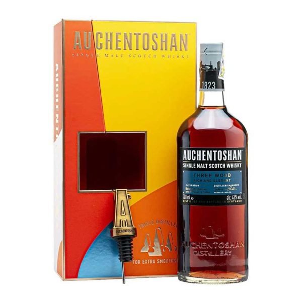 Auchentoshan Three Wood Hộp Quà Tết