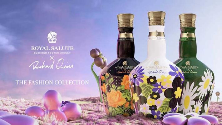 Rượu Chivas 21 Richard Quinn Edition 2 The Fashion Collection