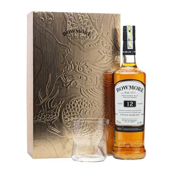 Rượu Bowmore 12 Năm Hộp Quà Tết 2024