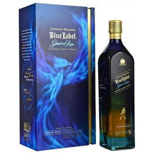 Rượu Johnnie Walker Blue Label Ghost and Rare Glenury Royal