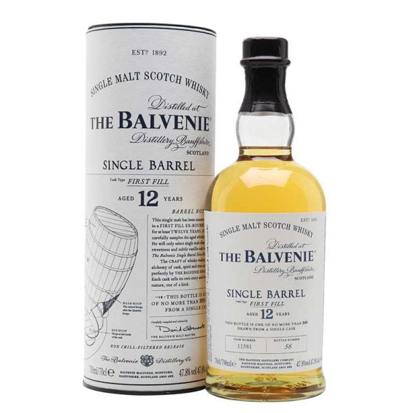 Rượu Balvenie 12 Năm Single Barrel