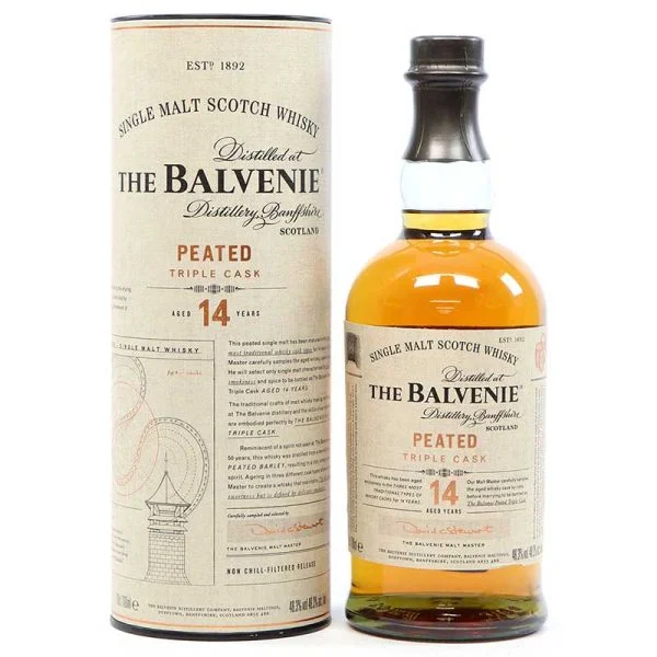 Rượu Balvenie 14 Năm Peated Triple Cask