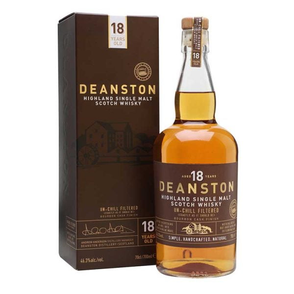 Rượu Deanston 18 Năm tuổi