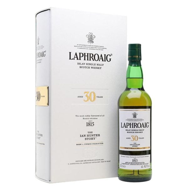 Rượu Laphroaig 30 Năm The Ian Hunter Story