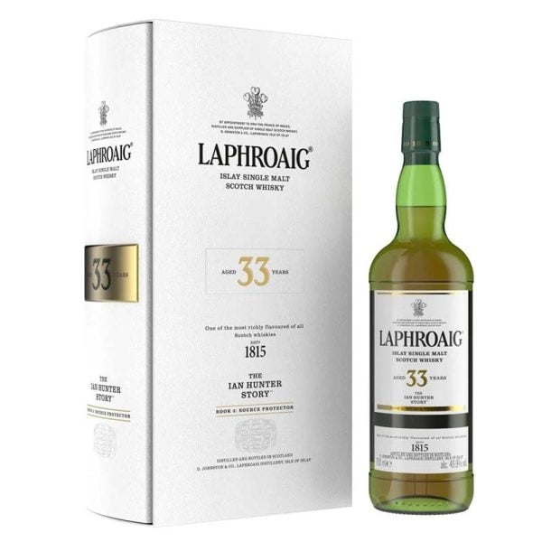Rượu Laphroaig 33 Năm The Ian Hunter Story
