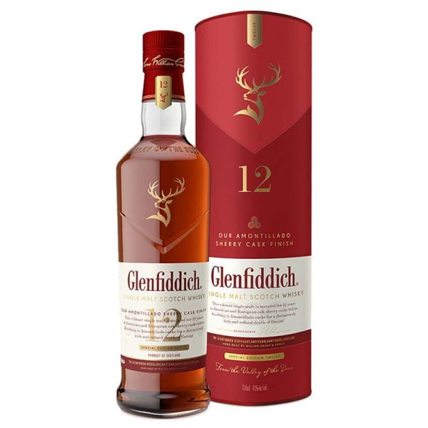 Rượu Glenfiddich 12 Năm Sherry Cask Finish