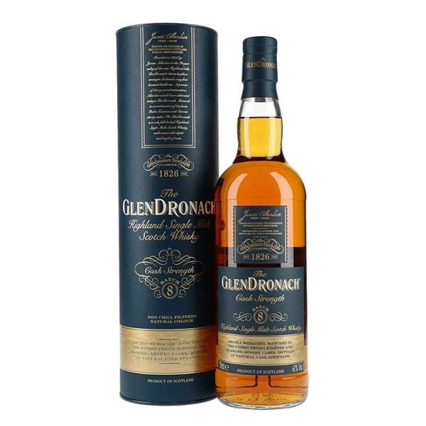 Rượu Glendronach Cask Strength Batch 8