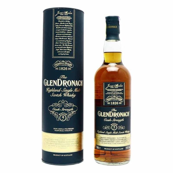 Rượu Glendronach Cask Strength Batch 9