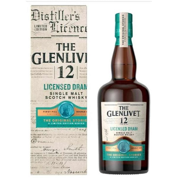 Rượu Glenlivet 12 năm Licensed Dram