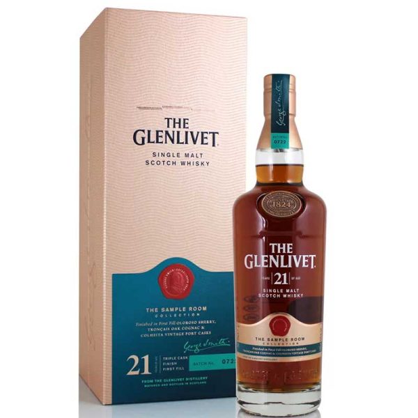 Rượu Glenlivet 21 Năm The Sample Room Collection