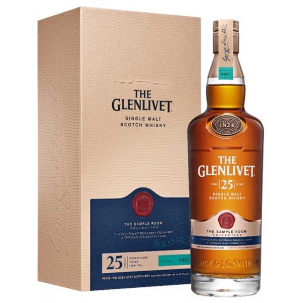 Rượu Glenlivet 25 Năm The Sample Room Collection