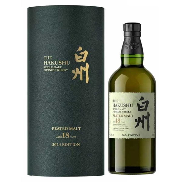 Rượu Hakushu 18 Năm Peated Malt 2024