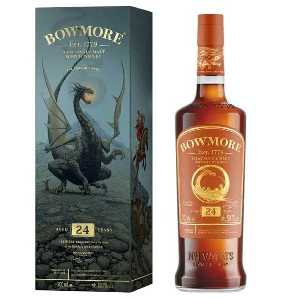 Rượu Bowmore 24 Năm The Dragon's Prey